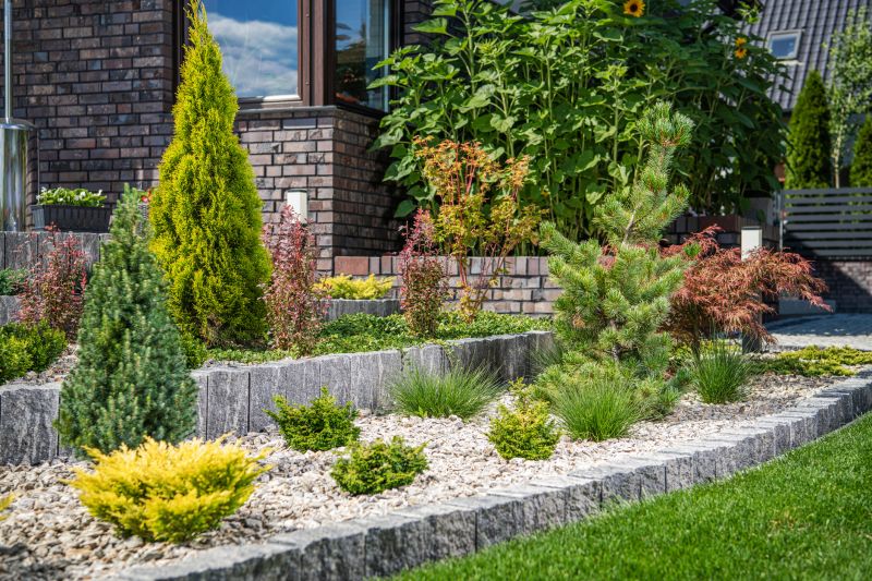 Retaining Wall with Plantings